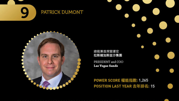 2023 Asian Gaming Power 50: Number 9 – Patrick Dumont