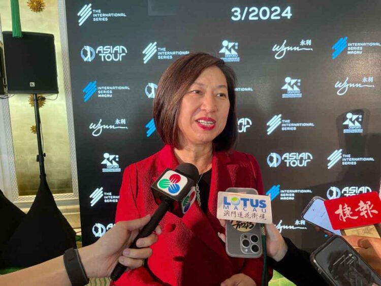 Wynn Macau President Linda Chen says major sports events a key to driving international visitation to Macau