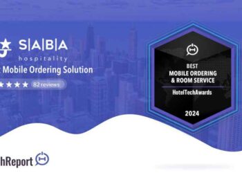 Macau’s SABA Hospitality takes top ranking on Hotel Tech Report’s “Mobile Ordering and Room Service” list for 2024