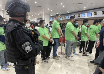 Philippine agencies repatriate more than 40 former offshore gaming employees back to China