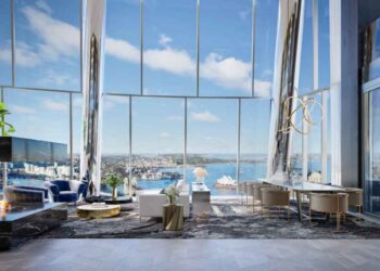 Celebrity realtor tasked with selling lavish US$60 million apartment at Crown Sydney