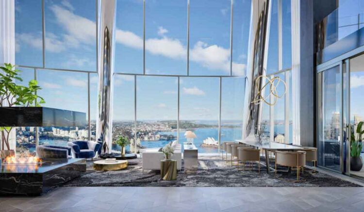 Celebrity realtor tasked with selling lavish US$60 million apartment at Crown Sydney