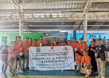 Okada Manila teams with Philippine Coast Guard to provide medical services to residents of remote Talim Island