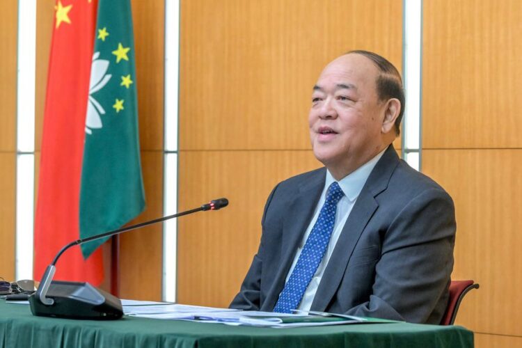 Macau Chief Executive says gaming industry share of GDP just 36% in 2023