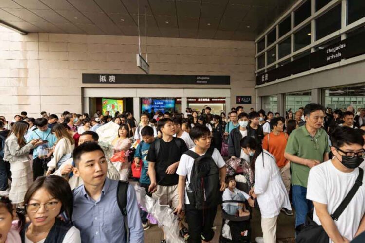 Macau visitor arrivals up 3.5% month-on-month to 2,692,191 in May