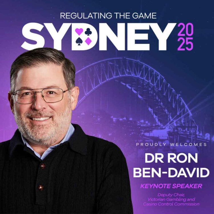Sydney’s Regulating the Game conference to welcome VGCCC Deputy Chair Dr Ron Ben-David as Keynote Speaker