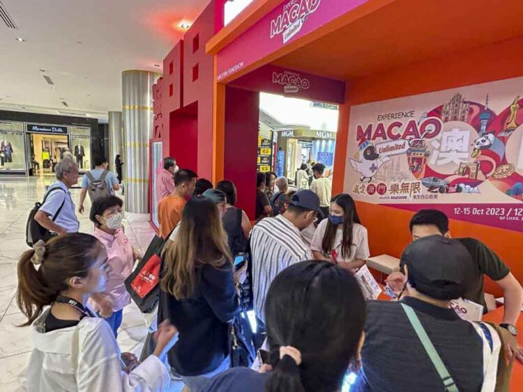 Macao Government Tourism Office to hold roadshow in Malaysia this Friday