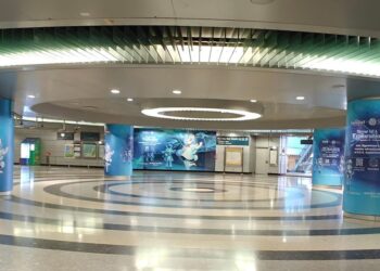 Resorts World Sentosa buys up all advertising space at Marina Bay Sands MRT station