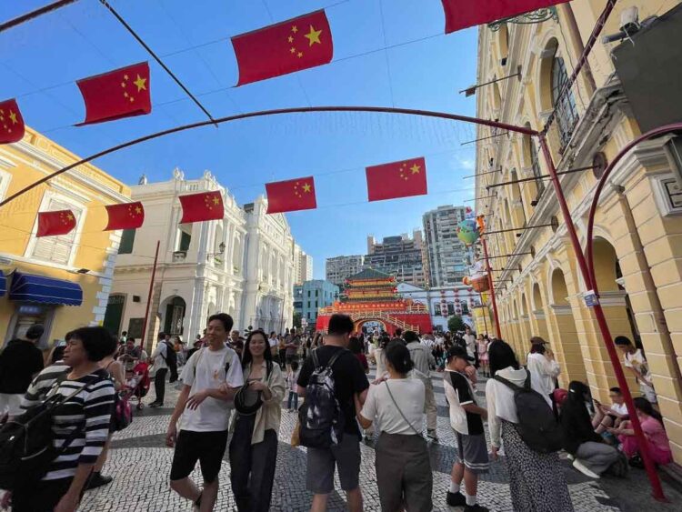 MGTO now expecting new record daily average for visitor arrivals during current National Day Golden Week holidays