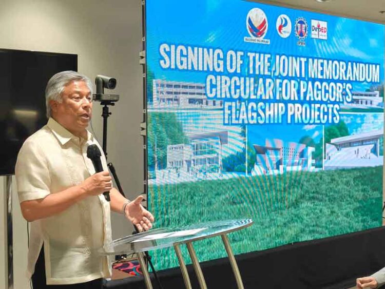 PAGCOR to fund development of new infrastructure projects including schools, learning centers and health facilities