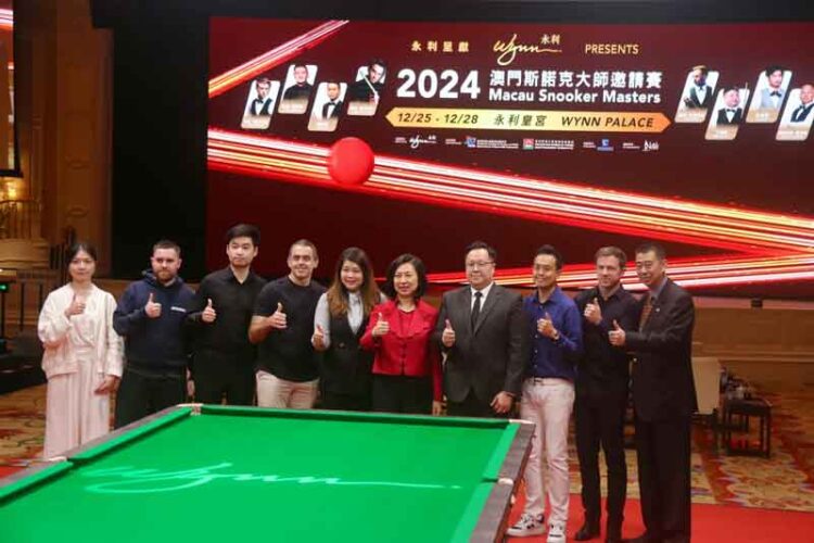 Snooker legend Ronnie O’Sullivan named Wynn Brand Ambassador