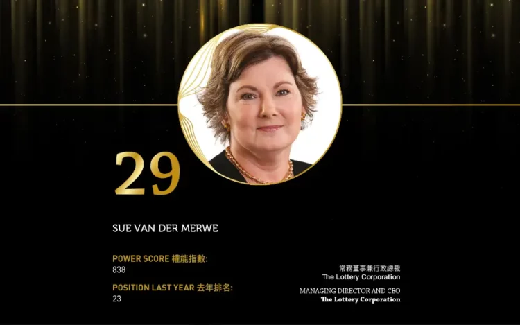 2024 Asian Gaming Power 50: Number 29 – Sue van der Merwe