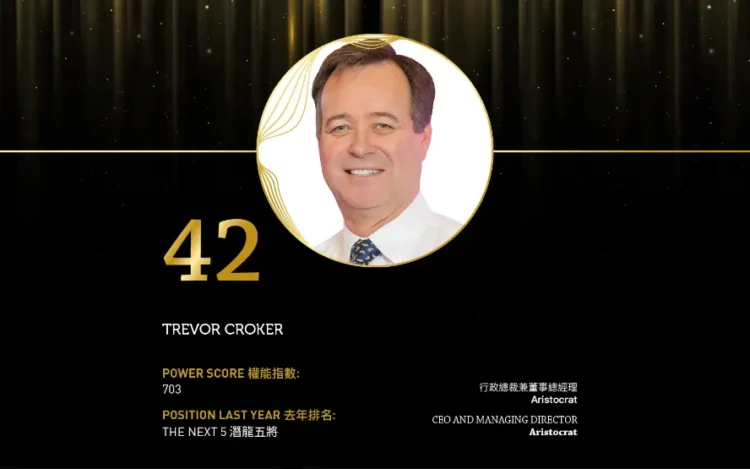 2024 Asian Gaming Power 50: Number 42 – Trevor Croker