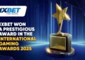 1xBet wins Mobile Sports Product of the Year at 2025 International Gaming Awards