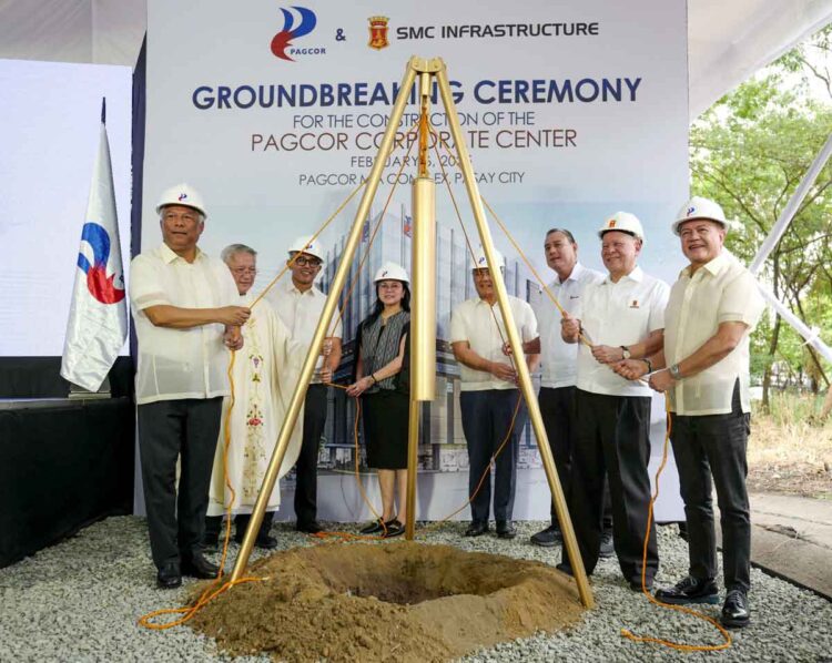 PAGCOR breaks ground on new 40,000 square meter Manila corporate office