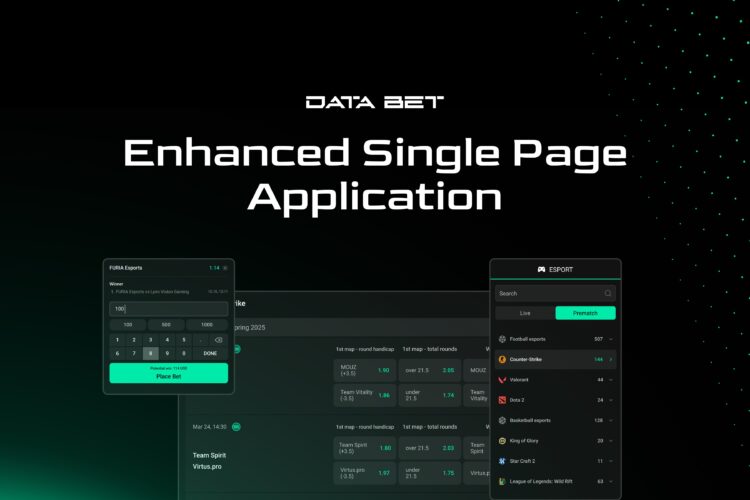 DATA.BET introduces upgraded Single Page Application