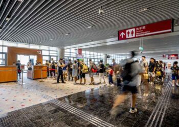 Macau International Airport saw passenger numbers fall in five of six months during 1H25
