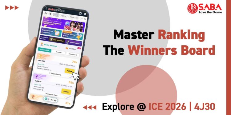 SABA Sports spotlights Master Ranking at ICE Barcelona 2026
