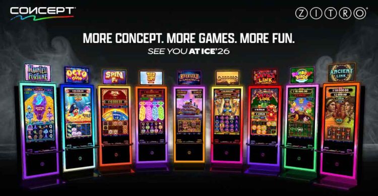 Zitro to unveil new lineup of games for CONCEPT cabinet at ICE Barcelona 2026