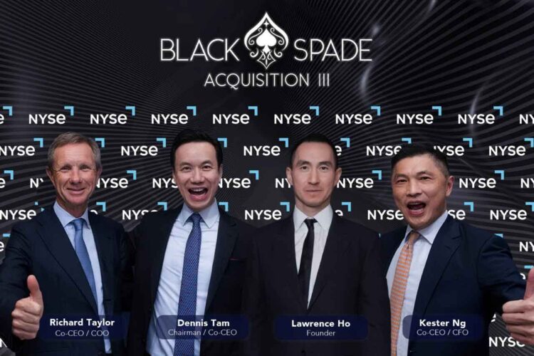 Lawrence Ho-linked Black Spade Acquisition III prices IPO, targets NYSE debut today