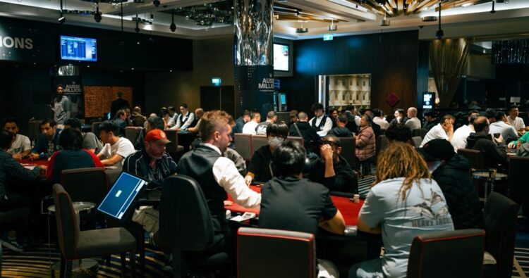 Crown reveals over 100 seats already sold for 2026 Aussie Millions Main Event