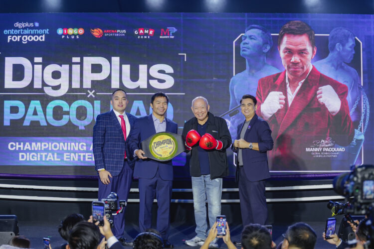 DigiPlus launches multi-faceted partnership with Philippines boxing legend Manny Pacquiao