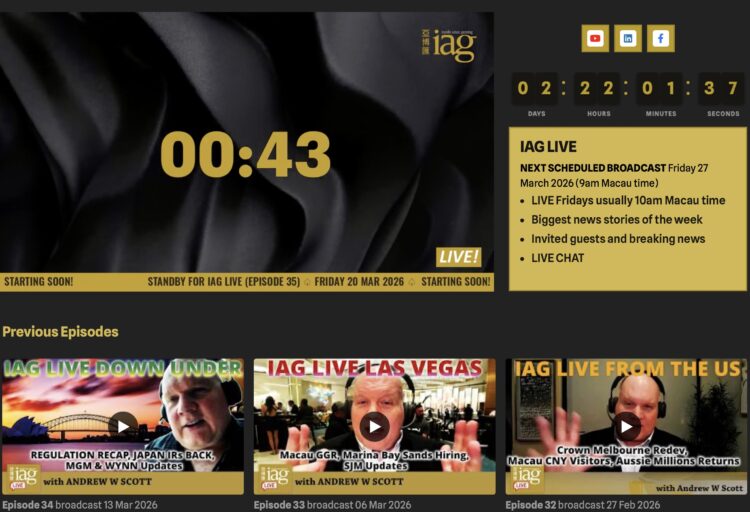 Tuning into IAG LIVE just got easier with the relaunch of asgam.com/live