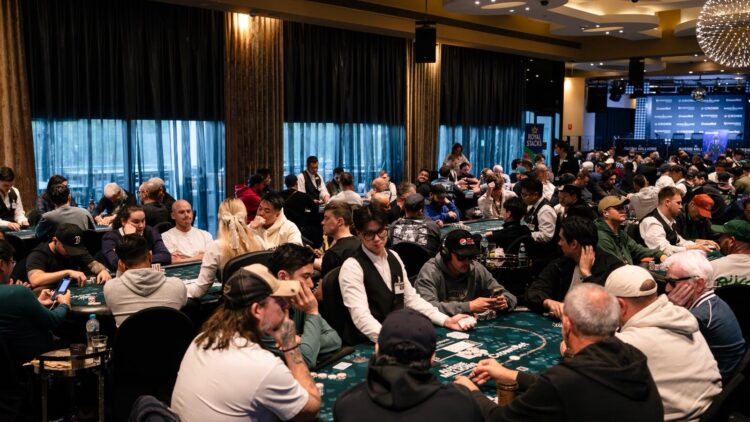 Aussie Millions off to a hot start as Opening Event attracts all-time record field of 2,144 entries