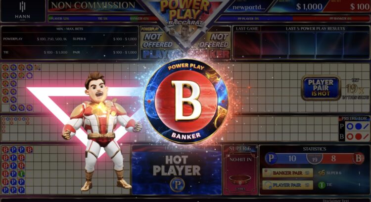 IDX Games launches new Power Play Baccarat mid-game bonus side bet via debut at Hann Casino Resort