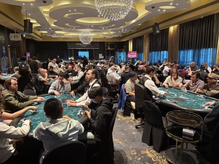 Aussie Millions field hits 386 after first two flights, more to come today