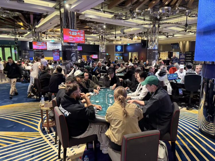 Crown executives hail “phenomenal result” as Aussie Millions Main Event hits massive 770 players in first year back