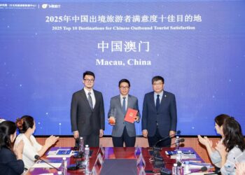 Macau named top travel destination for Chinese outbound tourists for second straight year