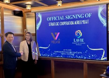 Taiwan’s Velvix Corporation to deploy EGMs at Manila’s LaVie Resort & Casino