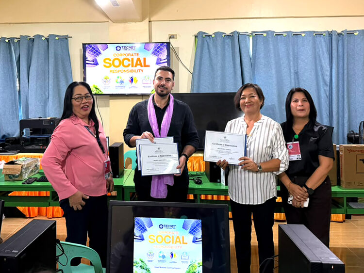 TECNET empowering public education through ICT equipment donations