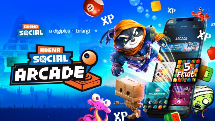DigiPlus unveils new free-to-play game suite for recently launched social gaming platform ArenaSocial