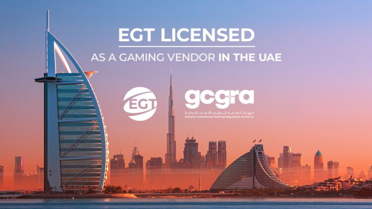EGT granted Gaming Related Vendor License by UAE regulator