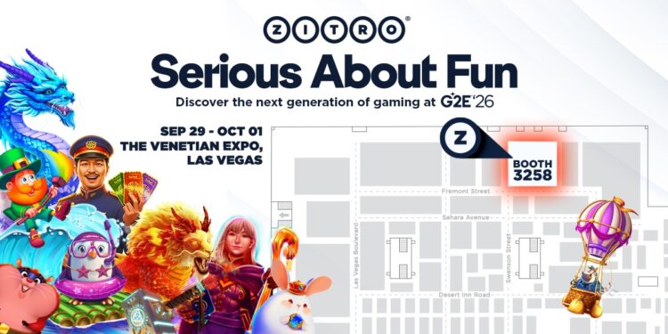 Zitro unveils plans for largest ever G2E booth in Las Vegas this month