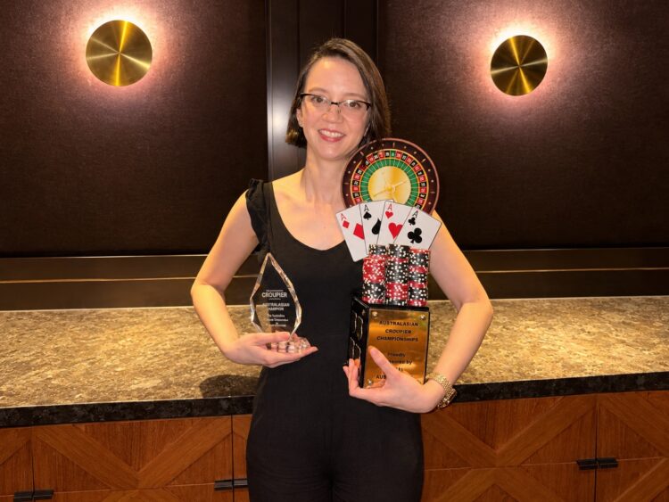 The Star Brisbane’s Stephanie Lidgard named region’s best dealer at 2026 Australasian Croupier Championship