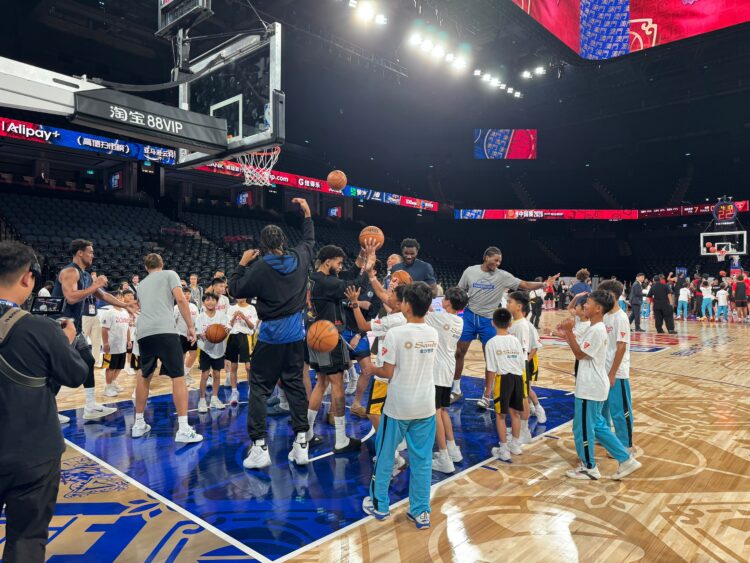 NBA stars Kyrie Irving, Kevin Durant and Cooper Flagg take part in large-scale Macau community activities ahead of NBA China Games